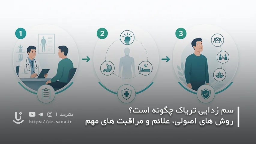مراقبت های مهم بعد از سم زدایی تریاک
